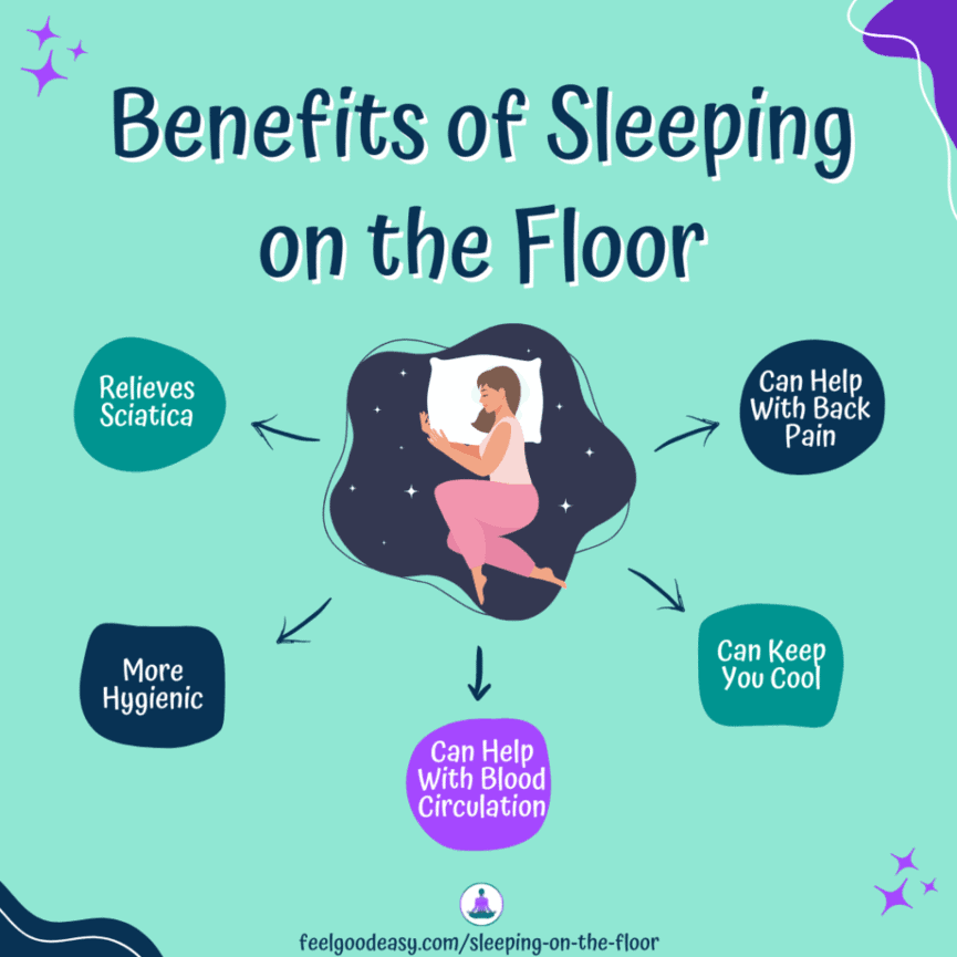 Health benefits of shop sleeping on the floor